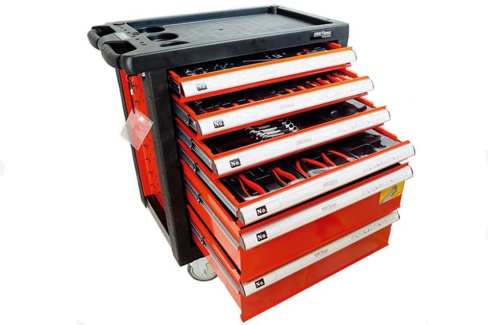 Kraft&Dele KD361 tööriistakapp 263 - osalise komplektiga - Ostuklikk